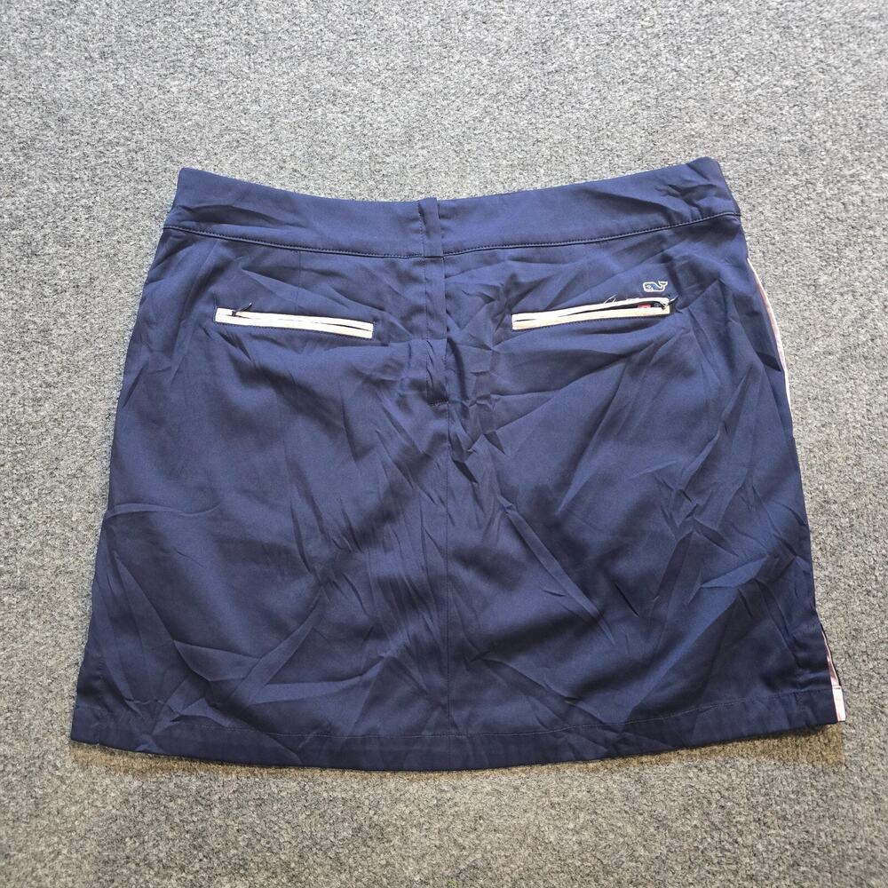 Vineyard Vines Skirt Womens Size 14 Blue Skort Shorts Preppy Golf Tennis Capsule - Picture 9 of 11